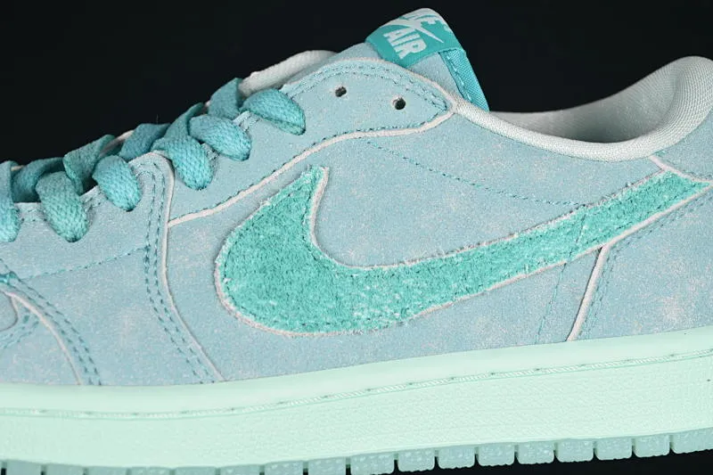 All categories Air Jordan Jordan series basketball shoes Air Jordan 1 Low Air Jordan 1 Low "Washed Teal" AJ1 Joe 1 washed celadon low-top cultural casual sneakers HQ8111-300